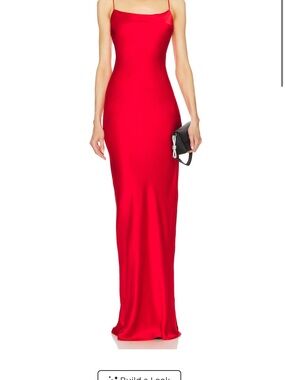 Lovers + Friends Misha Gown in Red
